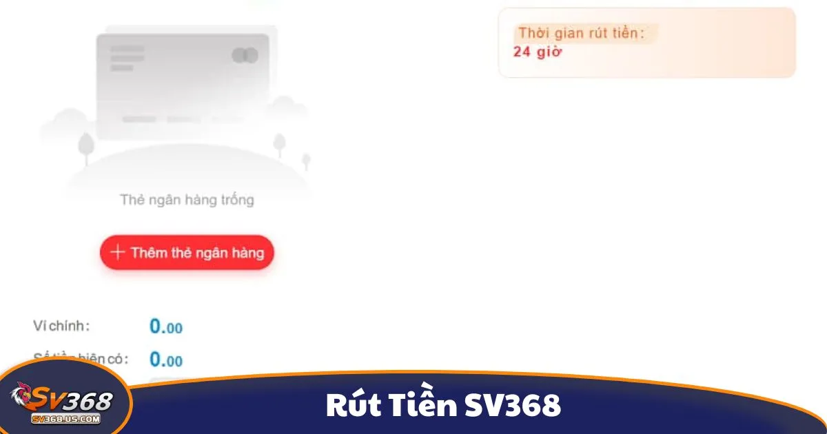 Hướng Dẫn Rút Tiền SV368 – Nhanh Chóng, An Toàn 3 Xử Lý Lỗi Khi Rút Tiền Bị Từ Chối